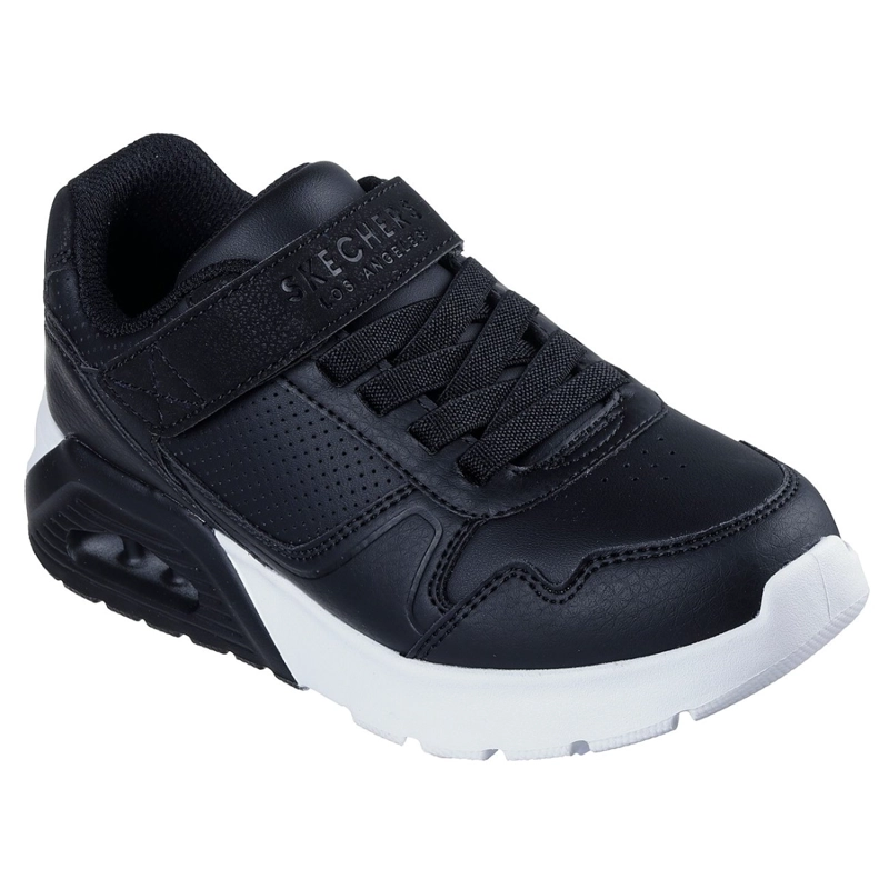 ZAPATILLAS SKECHERS NIÑO UNO LITE 2.0 NEGRO - 5