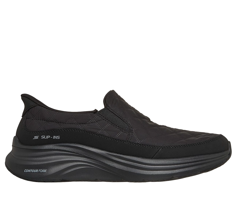 ZAPATILLAS SKECHERS HOMBRE SLIP-INS CONTOUR FOAM NEGRO - 1