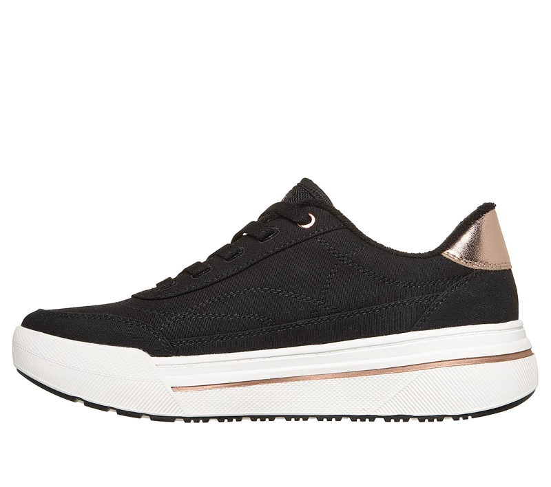ZAPATILLAS SKECHERS MUJER ARCH FIT ARCADE HI NEGRO - 4