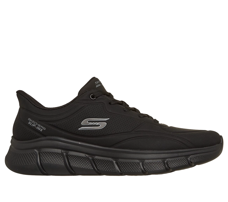 ZAPATILLAS SKECHERS HOMBRE SLIP-INS BOBS B FLEX SMOOTH NEGRO - 1