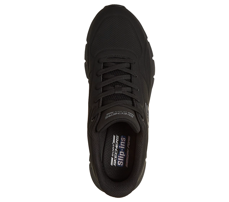 ZAPATILLAS SKECHERS HOMBRE SLIP-INS BOBS B FLEX SMOOTH NEGRO - 2