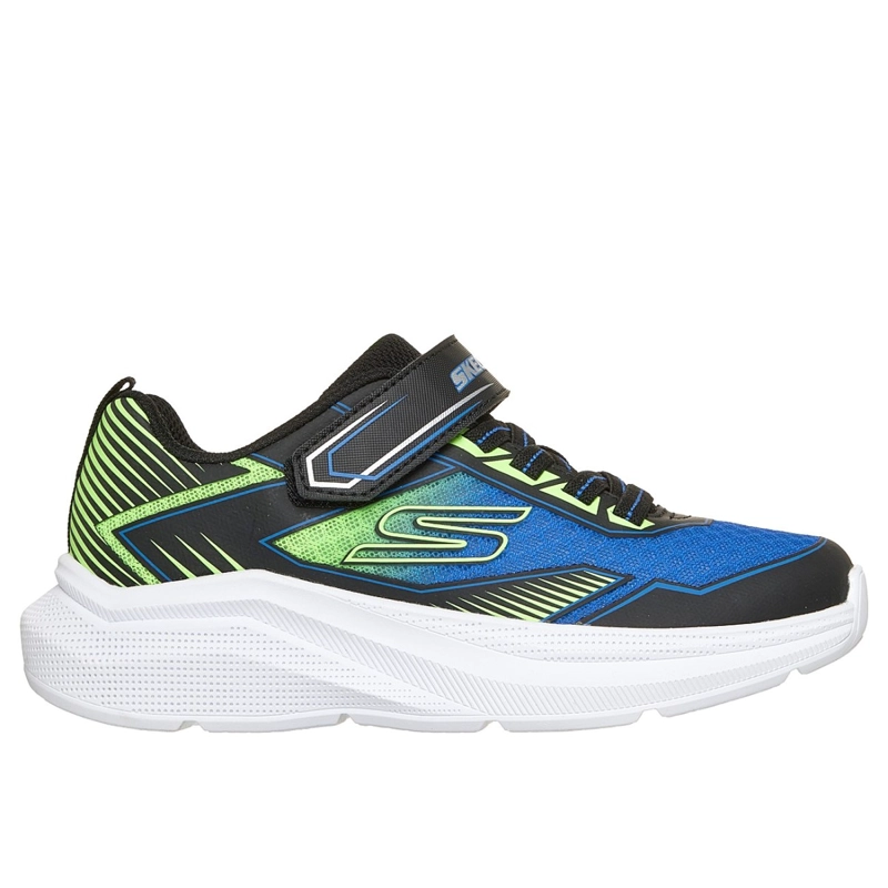 ZAPATILLAS SKECHERS NIÑO MICROSPEC VELOCITY GRID-DRIFT NEGRO - 1