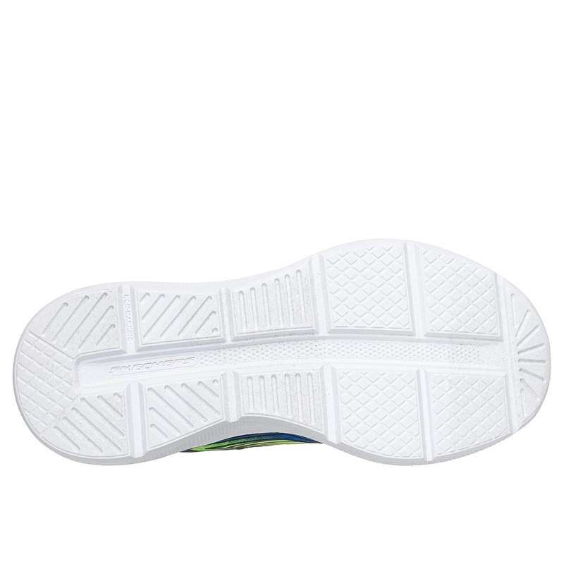 ZAPATILLAS SKECHERS NIÑO MICROSPEC VELOCITY GRID-DRIFT NEGRO - 3