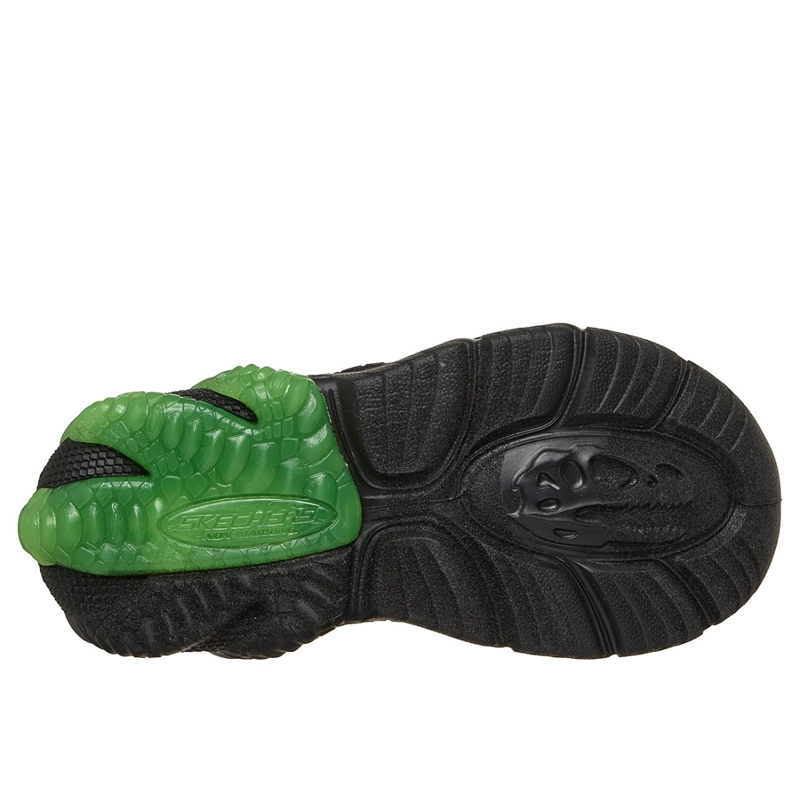 ZAPATILLAS SKECHERS NIÑO SKECH-O-SAURUS LIGHTS 3.0 NEGRO - 3