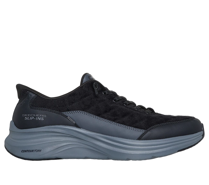 ZAPATILLAS SKECHERS HOMBRE SLIP-INS CONTOUR FOAM NEGRO - 1