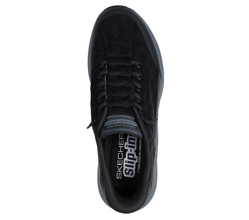 ZAPATILLAS SKECHERS HOMBRE SLIP-INS CONTOUR FOAM NEGRO - 2