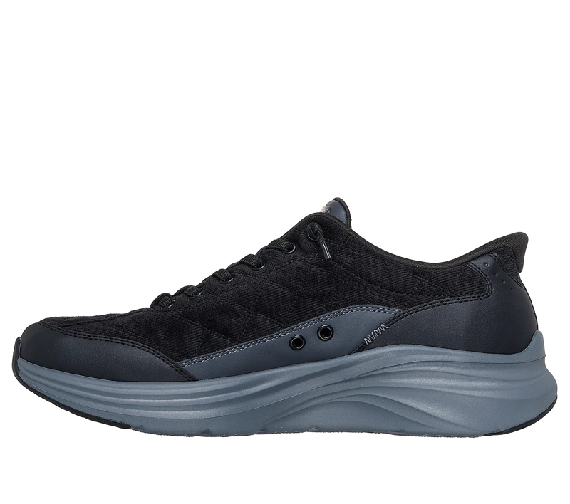 ZAPATILLAS SKECHERS HOMBRE SLIP-INS CONTOUR FOAM NEGRO - 4