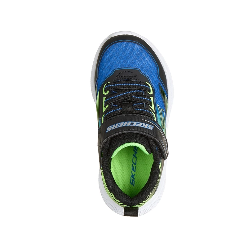 ZAPATILLAS SKECHERS NIÑO - MICROSPEC VELOCITY NEGRO - 3