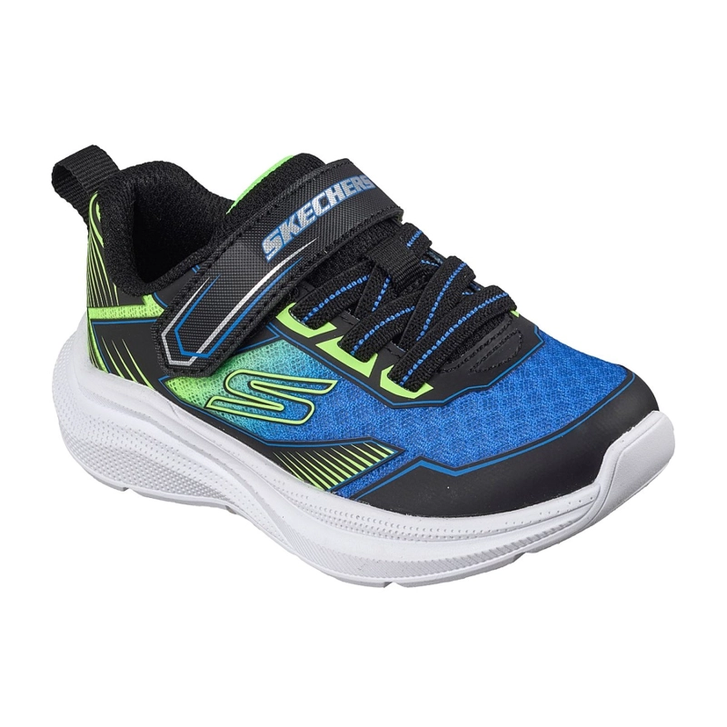 ZAPATILLAS SKECHERS NIÑO - MICROSPEC VELOCITY NEGRO - 5