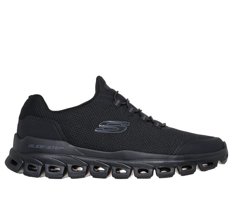 ZAPATILLAS SKECHERS HOMBRE SLIP-INS GLIDE-STEP NOLTEK NEGRO - 1