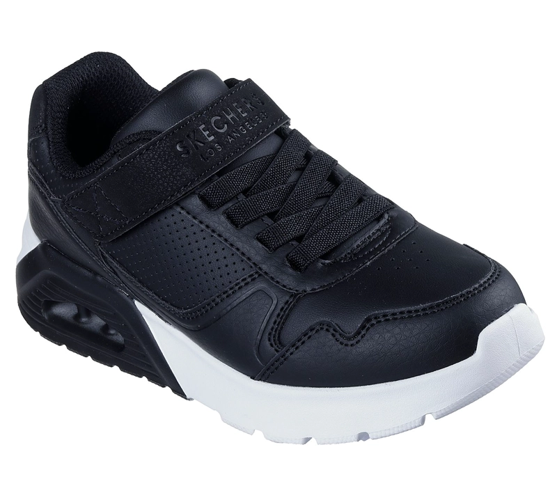 ZAPATILLAS SKECHERS NIÑO UNO LITE 2.0 NEGRO - 5