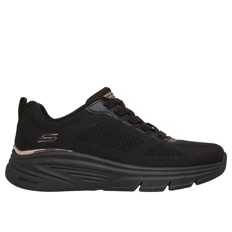 ZAPATILLAS SKECHERS MUJER SLIP-INS BOBS ARCH FIT ELEV8 NEGRO - 1
