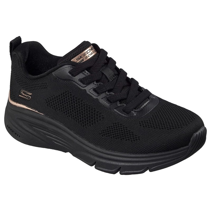 ZAPATILLAS SKECHERS MUJER SLIP-INS BOBS ARCH FIT ELEV8 NEGRO - 5