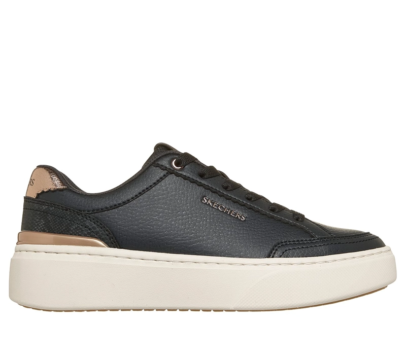 ZAPATILLAS SKECHERS MUJER CENTRAL EVERYDAY ICON NEGRO - 1