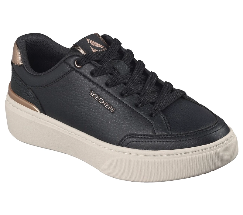 ZAPATILLAS SKECHERS MUJER CENTRAL EVERYDAY ICON NEGRO - 5