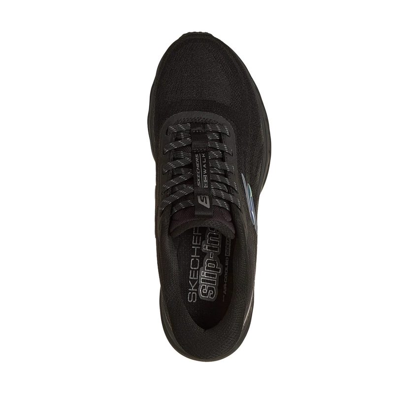 ZAPATILLAS SKECHERS MUJER SLIP-INS GO WALK GLIDE-STEP NEGRO - 2