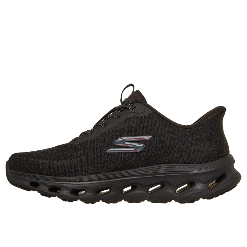 ZAPATILLAS SKECHERS MUJER SLIP-INS GO WALK GLIDE-STEP NEGRO - 4
