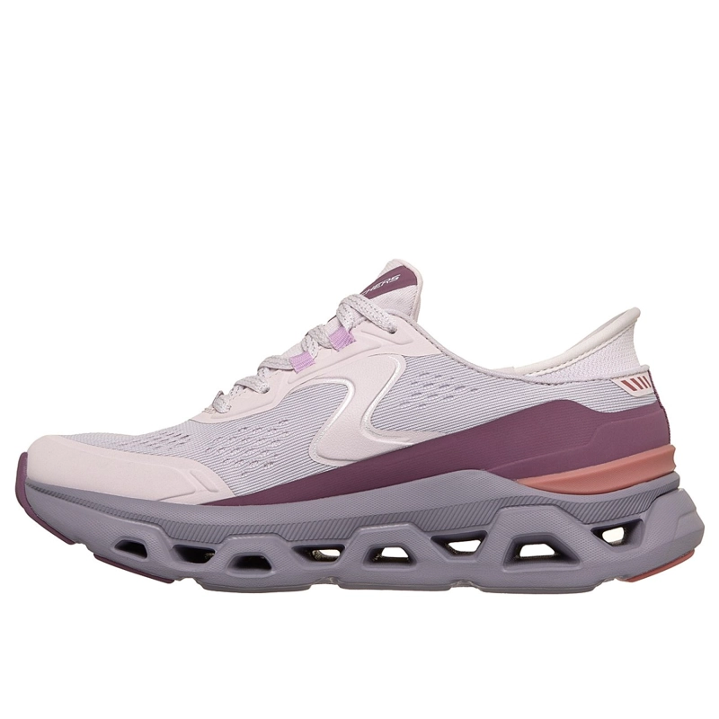 ZAPATILLAS SKECHERS MUJER SLIP-INS GLIDE-STEP ALTUS MORADO - 4