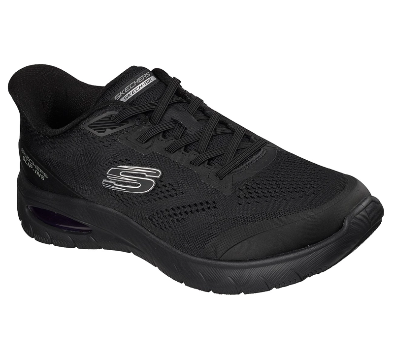 ZAPATILLAS SKECHERS HOMBRE SLIP-INS SKECH-AIR SUMMITS NEGRO - 5
