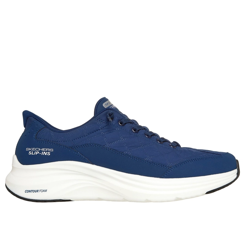 ZAPATILLAS SKECHERS HOMBRE SLIP-INS CONTOUR FOAM AZUL - 1