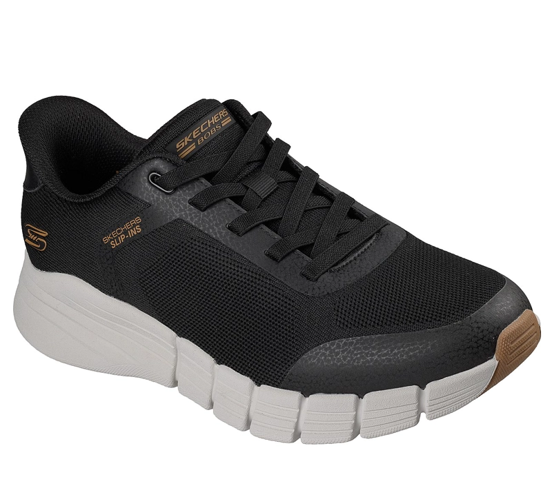ZAPATILLAS SKECHERS HOMBRE SLIP-INS BOBS B FLEX 2.0 NEGRO - 5