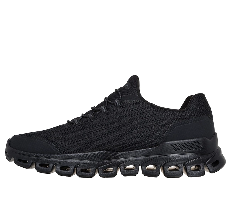 ZAPATILLAS SKECHERS HOMBRE SLIP-INS GLIDE-STEP NOLTEK NEGRO - 4
