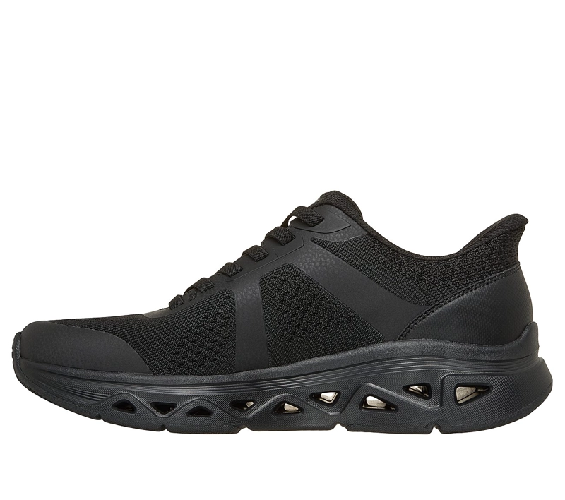 ZAPATILLAS SKECHERS HOMBRE SLIP-INS BOBS ARC WAVES NEGRO - 4