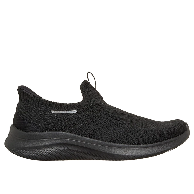 ZAPATILLAS SKECHERS MUJER SLIP-INS ULTRA FLEX 4.0 PURE NEGRO - 1