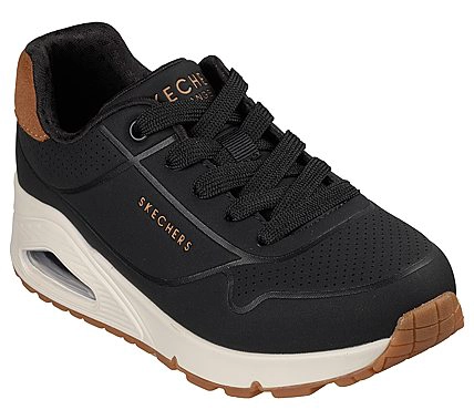 ZAPATILLAS SKECHERS NIÑO UNO GEN1 NEGRO - 1