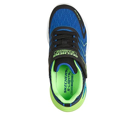 ZAPATILLAS SKECHERS NIÑO S-LIGHTS FLEX-GLOW ULTRA NEGRO - 1