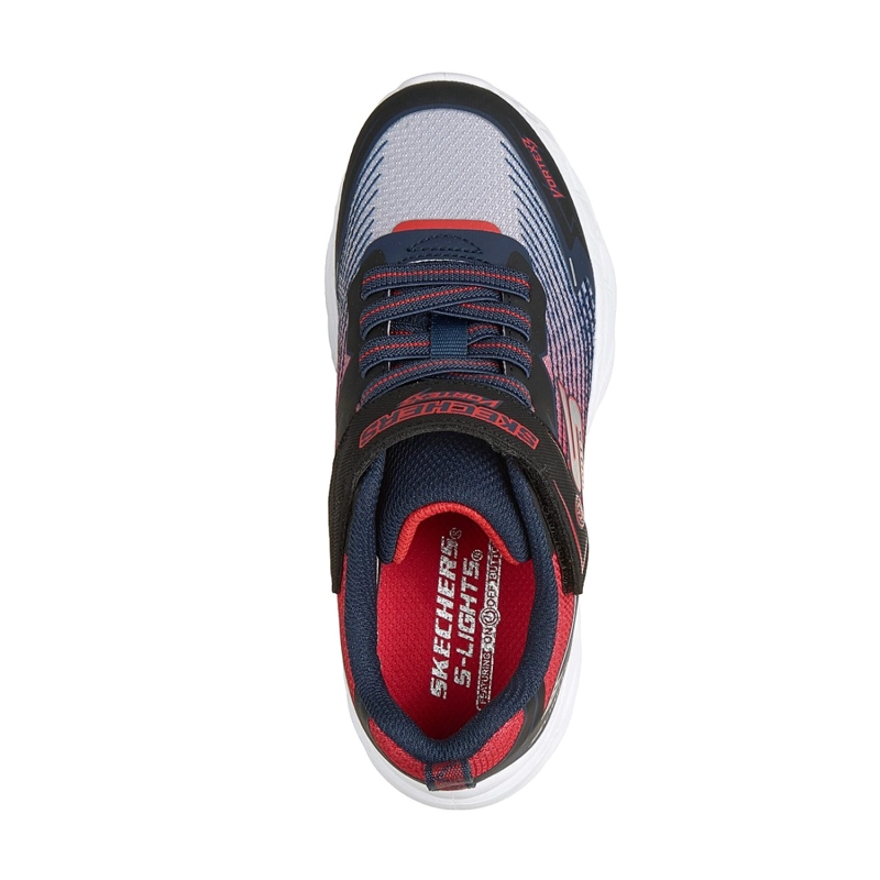 ZAPATILLAS SKECHERS NIÑO S-LIGHTS VORTEX 3.0 NEGRO - 2