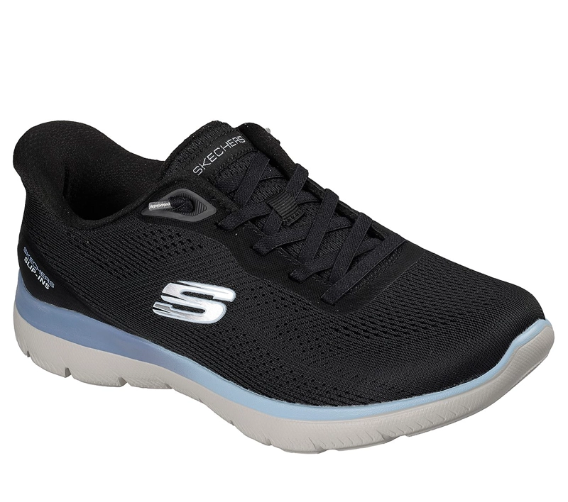 ZAPATILLAS SKECHERS MUJER SLIP-INS SUMMITS NEGRO - 5