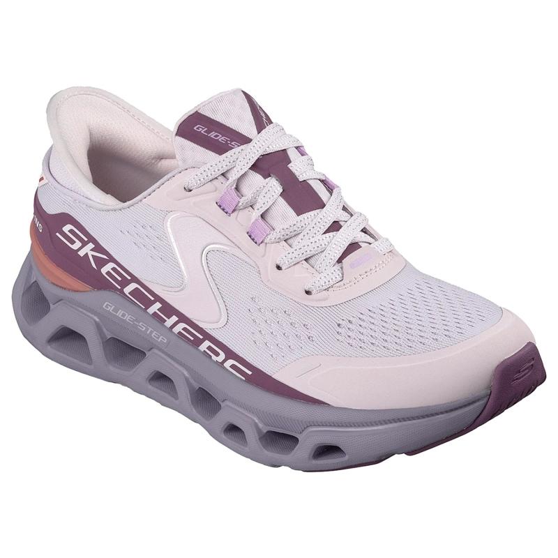 ZAPATILLAS SKECHERS MUJER SLIP-INS GLIDE-STEP ALTUS MORADO - 5