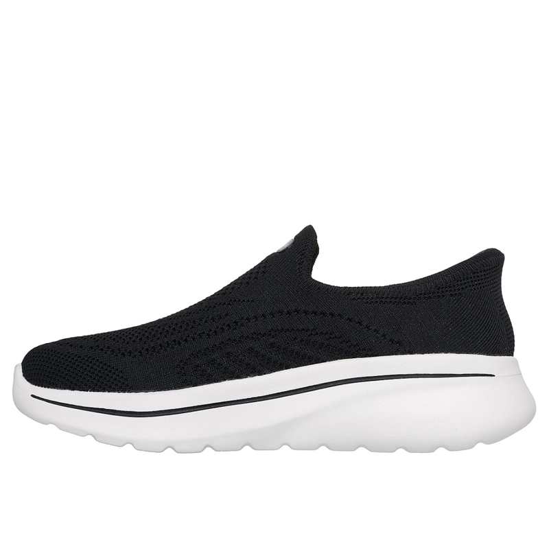 ZAPATILLAS SKECHERS MUJER SLIP-INS RELAXED FIT GO WALK NEGRO - 4