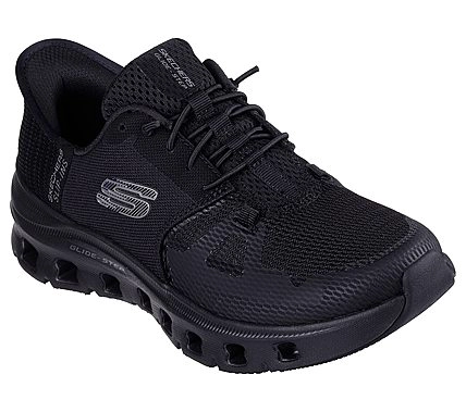 ZAPATILLAS SKECHERS MUJER SLIP-INS GLIDE-STEP PRO NEGRO - 4