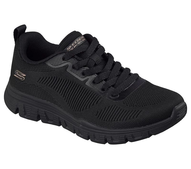 ZAPATILLAS SKECHERS MUJER SLIP-INS BOBS B LITE NEGRO - 5