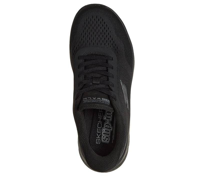 ZAPATILLAS SKECHERS MUJER SLIP-INS GO WALK FLEX AZRIEL NEGRO - 2