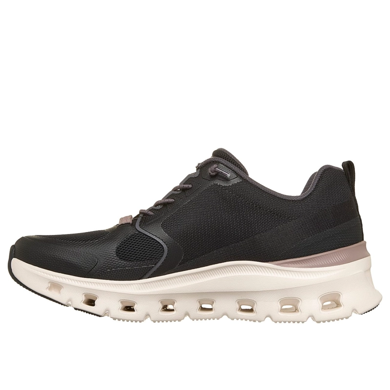 ZAPATILLAS SKECHERS MUJER GLIDE-STEP PRO COOL DRIFT NEGRO - 4