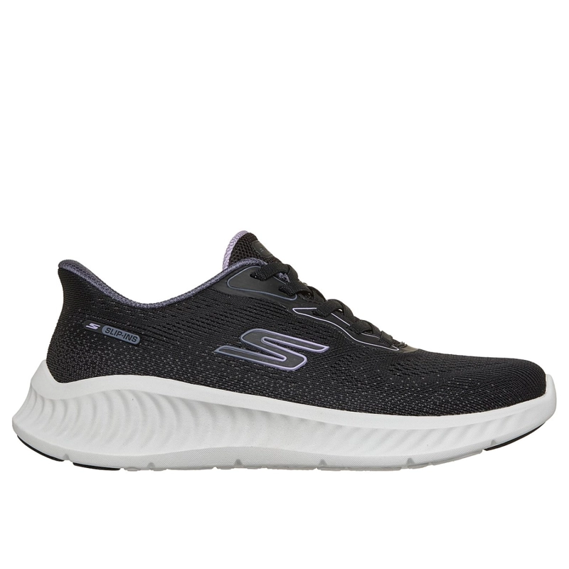 ZAPATILLAS SKECHERS MUJER SLIP-INS GO WALK NOW PARKER NEGRO - 1