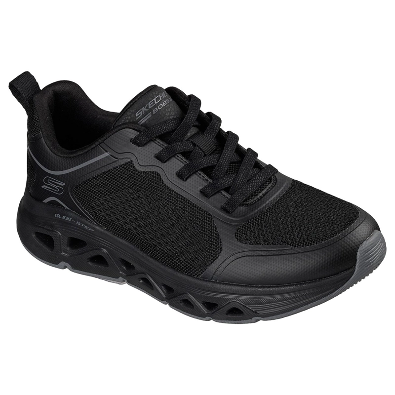 ZAPATILLAS SKECHERS MUJER BOBS SPORT ARC WAVES REMIX NEGRO - 2