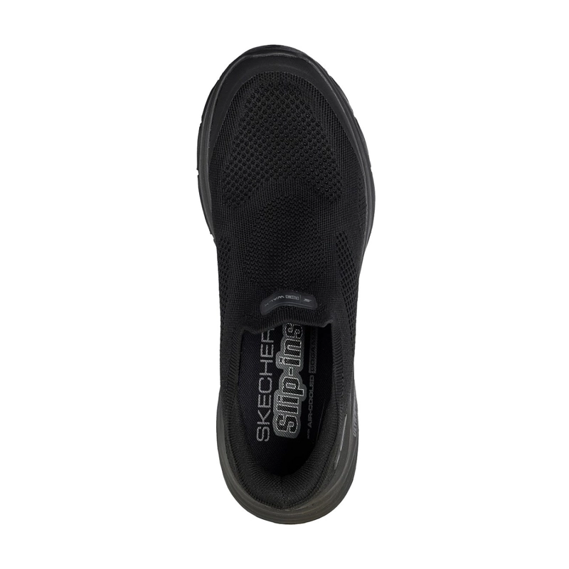 ZAPATILLAS SKECHERS HOMBRE SLIP-INS GO WALK 8 PELAYO NEGRO - 2