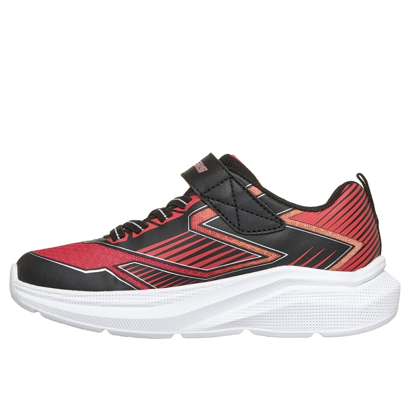 ZAPATILLAS SKECHERS NIÑO MICROSPEC VELOCITY GRID-DRIFT NEGRO - 4