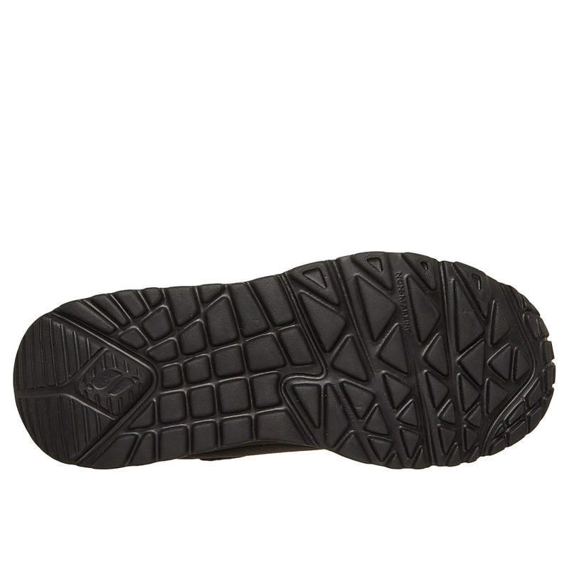 ZAPATILLAS SKECHERS NIÑA JGOLDCROWN UNO LITE NEGRO - 3