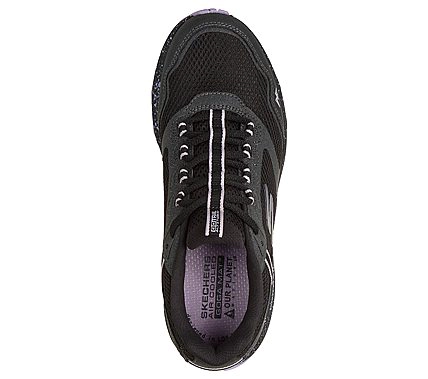 ZAPATILLAS SKECHERS MUJER WATERPROOF GO RUN TRAIL NEGRO - 1