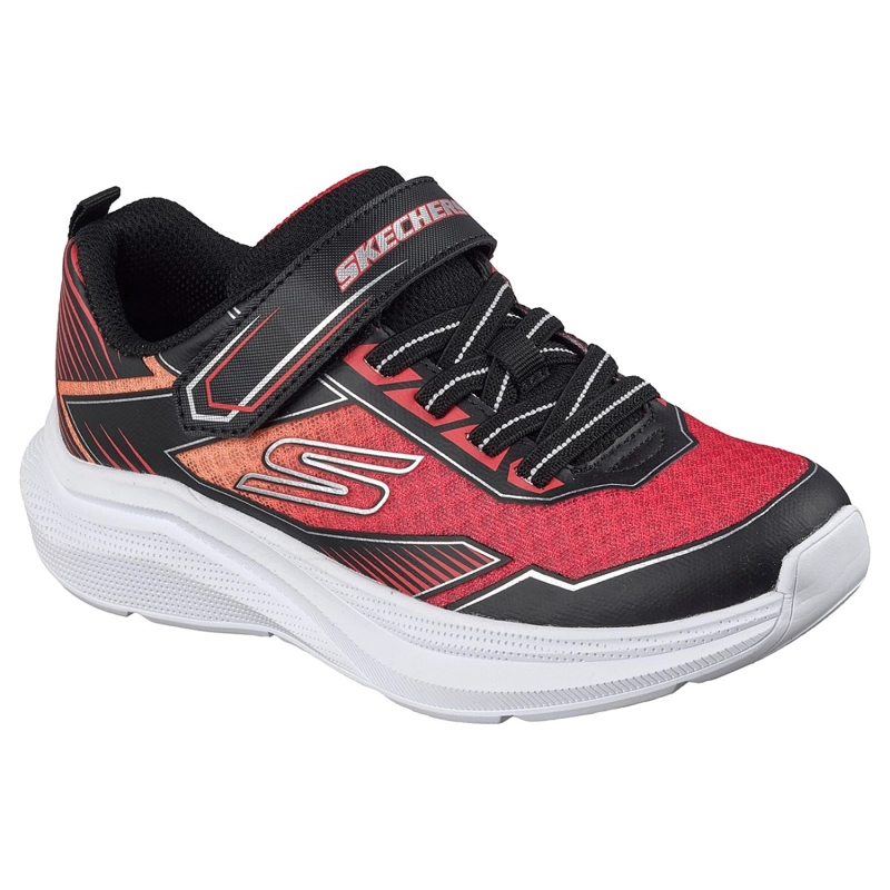 ZAPATILLAS SKECHERS NIÑO MICROSPEC VELOCITY GRID-DRIFT NEGRO - 5
