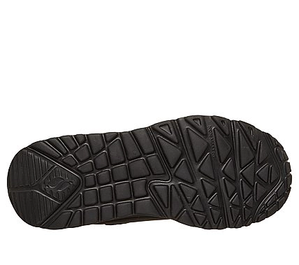 ZAPATILLAS SKECHERS NIÑA JGOLDCROWN UNO LITE NEGRO - 2