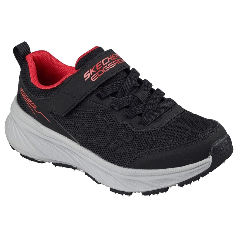 ZAPATILLAS SKECHERS NIÑO EDGERIDE RUSH POINT NEGRO - 5