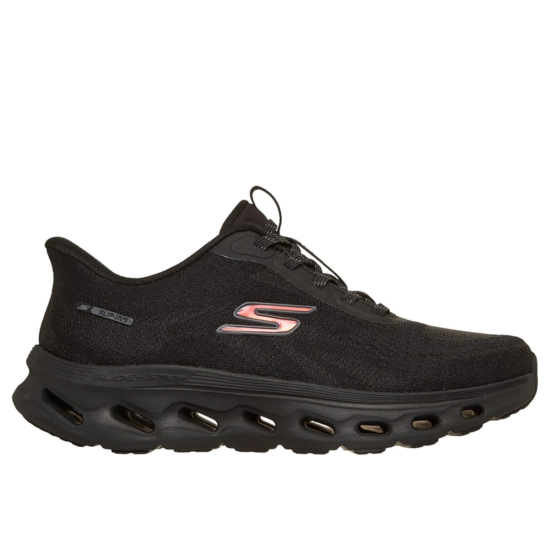 ZAPATILLAS SKECHERS MUJER SLIP-INS GO WALK GLIDE-STEP NEGRO - 1