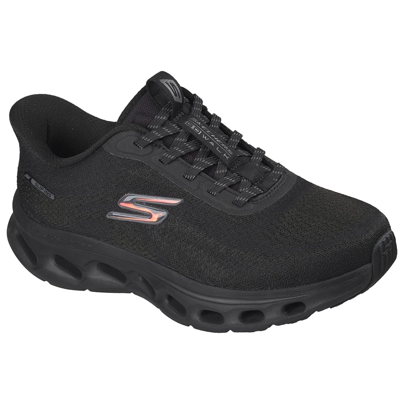 ZAPATILLAS SKECHERS MUJER SLIP-INS GO WALK GLIDE-STEP NEGRO - 5