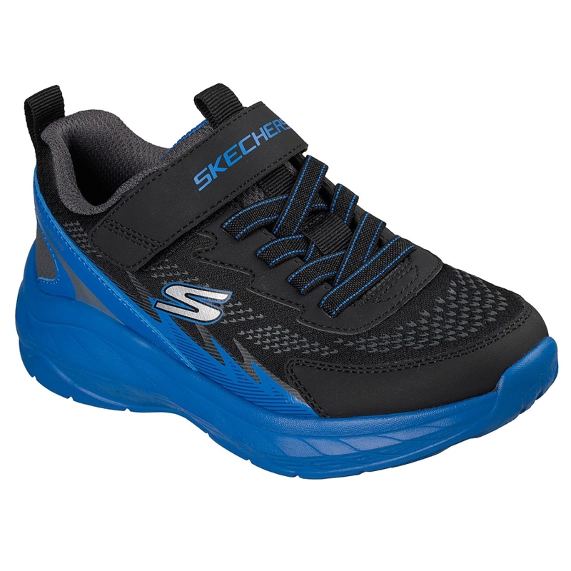 ZAPATILLAS SKECHERS NIÑO BOUNDLESS STRIKE FLOW NEGRO - 2